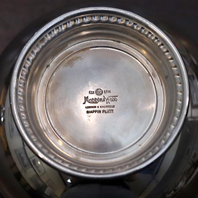 中古】Mappin&Webb(マッピン＆ウェッブ) 家庭用4点ティーセット MW-322