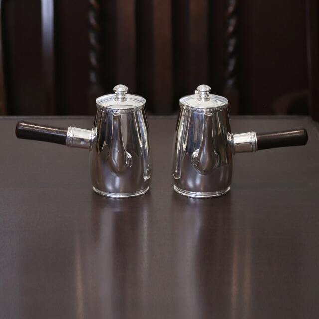 中古】Mappin&Webb(マッピン&ウェッブ) カフェオレポット 2点セット MW