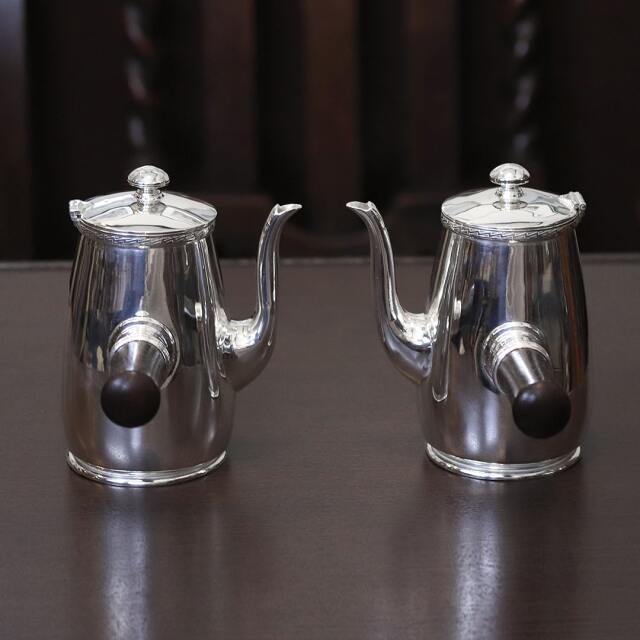 中古】Mappin&Webb(マッピン&ウェッブ) カフェオレポット 2点セット MW