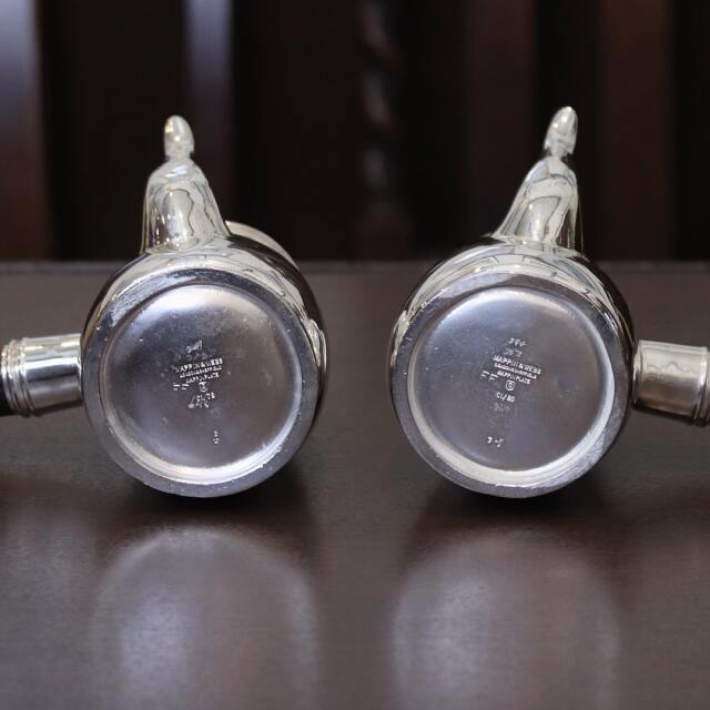 中古】Mappin&Webb(マッピン&ウェッブ) カフェオレポット 2点セット MW