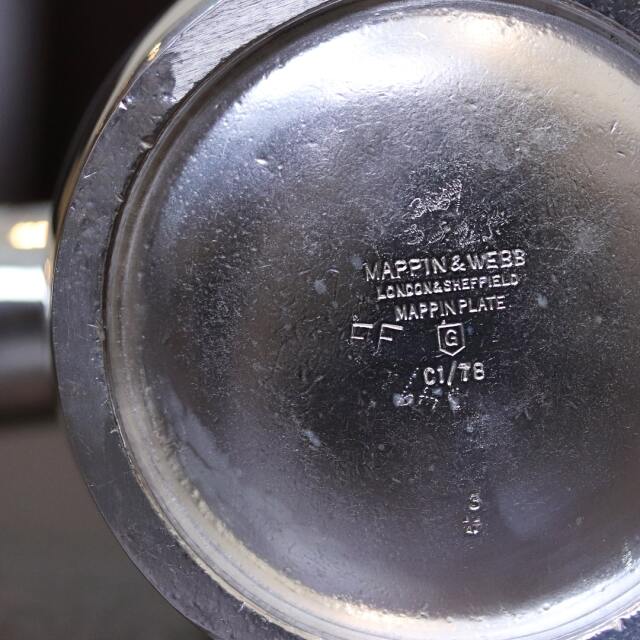 中古】Mappin&Webb(マッピン&ウェッブ) カフェオレポット 2点セット MW