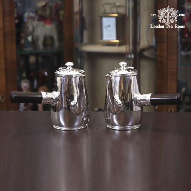 中古】Mappin&Webb(マッピン&ウェッブ) カフェオレポット 2点セット MW
