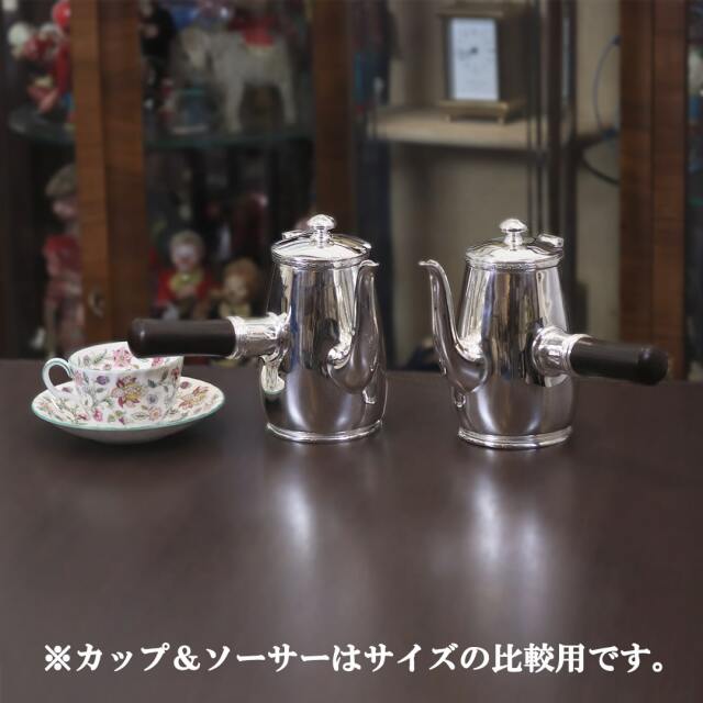中古】Mappin&Webb(マッピン&ウェッブ) カフェオレポット 2点セット MW