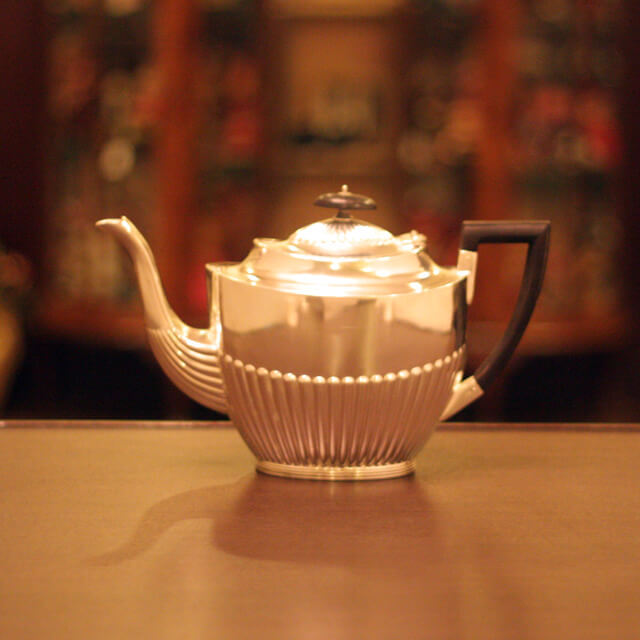 中古】Mappin&Webb(マッピン&ウェッブ)家庭用4点ティーセット MW-98