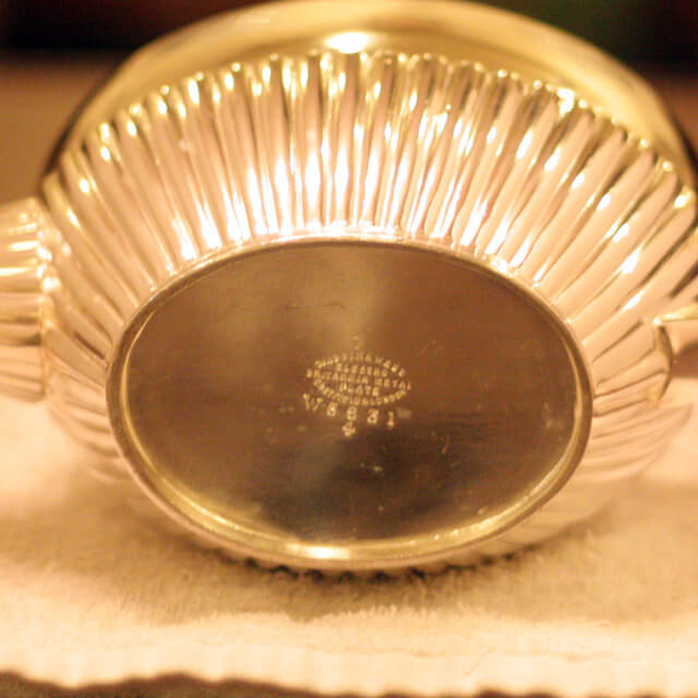 中古】Mappin&Webb(マッピン&ウェッブ)家庭用4点ティーセット MW-98