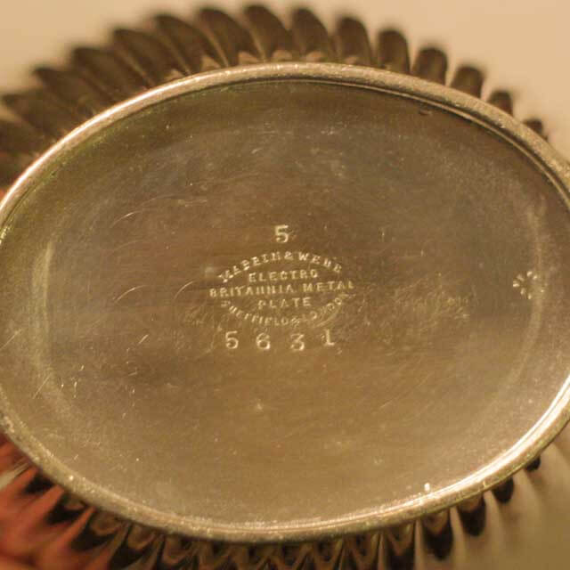 中古】Mappin&Webb(マッピン&ウェッブ)家庭用4点ティーセット MW-98