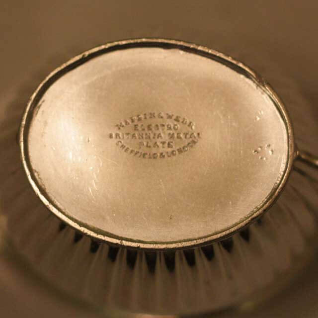 中古】Mappin&Webb(マッピン&ウェッブ)家庭用4点ティーセット MW-98