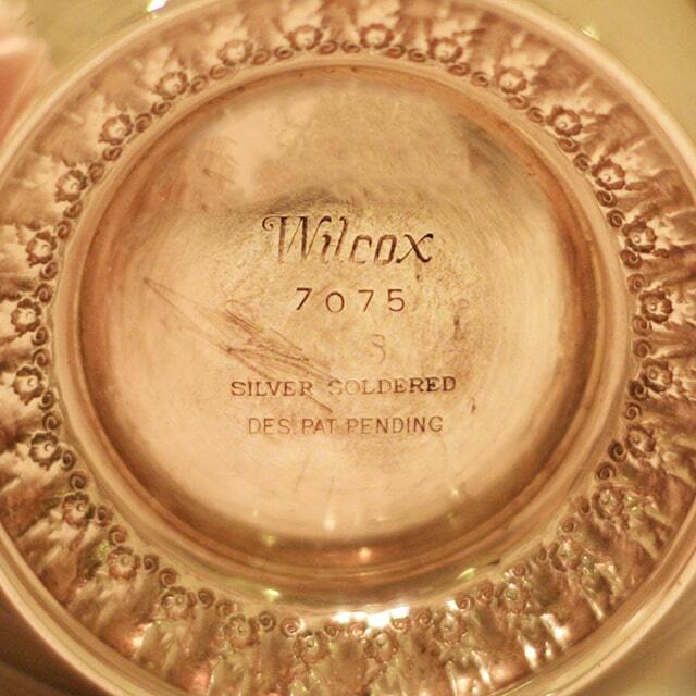 中古】Wilcox(ウィルコックス) 家庭用4点ティーセット OTH-05