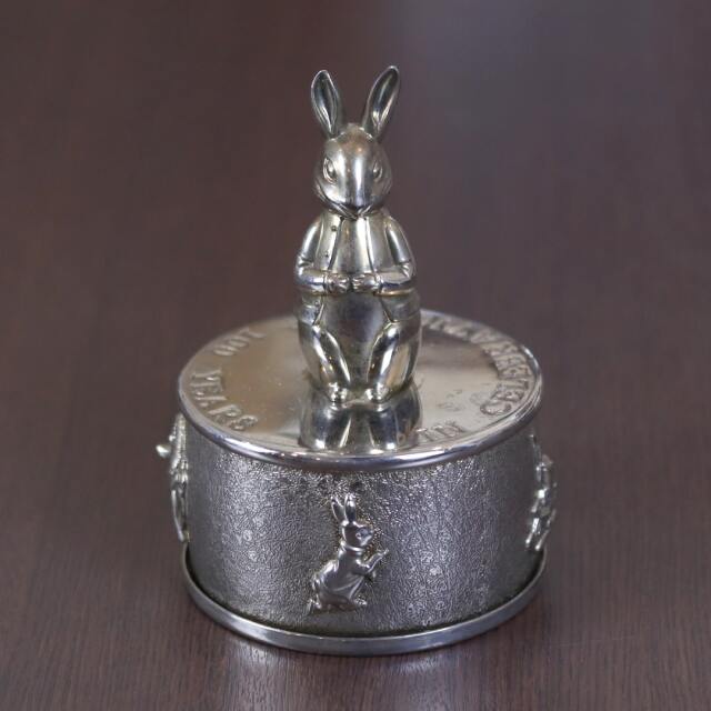 【中古】Frederick Warne & Co.ピーターラビット 100周年 オルゴール oth-22 【アンティーク】【イギリス製】《2025/2/27掲載》