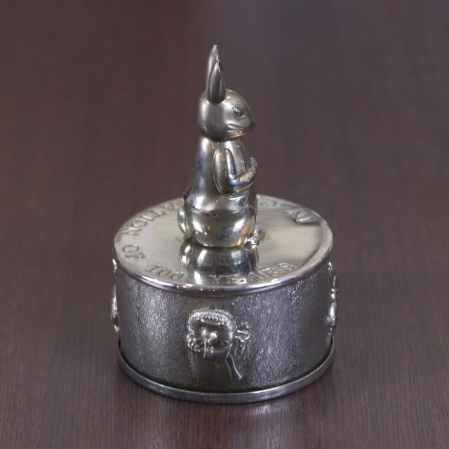 【中古】Frederick Warne & Co.ピーターラビット 100周年 オルゴール oth-22 【アンティーク】【イギリス製】《2025/2/27掲載》