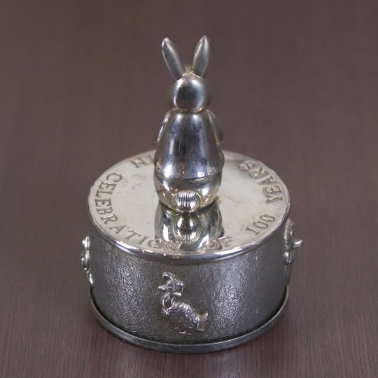 【中古】Frederick Warne & Co.ピーターラビット 100周年 オルゴール oth-22 【アンティーク】【イギリス製】《2025/2/27掲載》