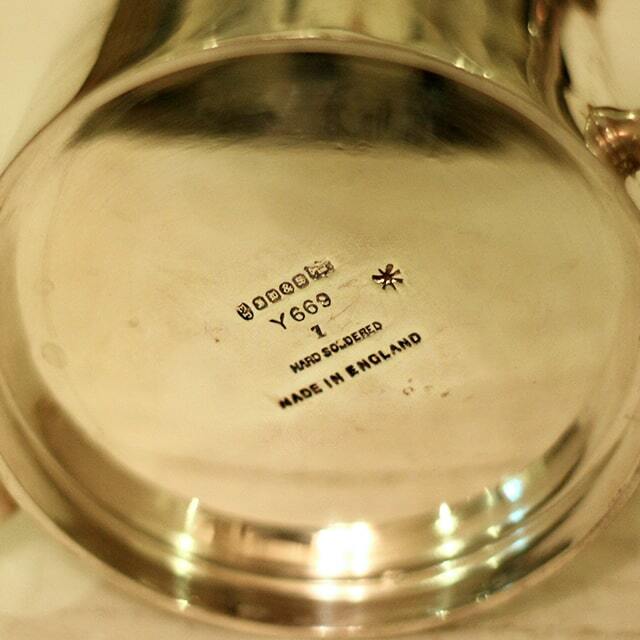 中古】SHEFFIELD(シェフィールド) 業務用3点ティーセット sh-932