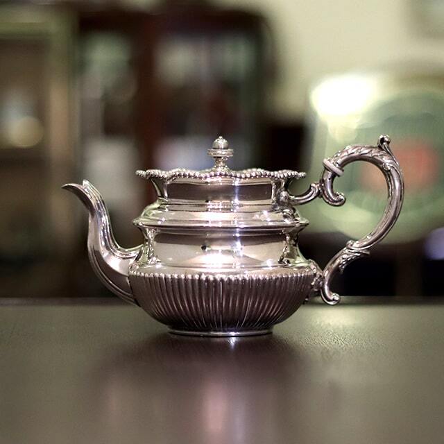 中古】James Dixon & Sons(ジェームス・ディクソン)家庭用4点ティー