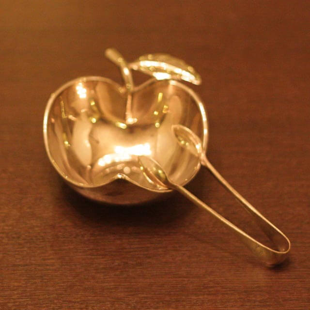 中古】SHEFFIELD(シェフィールド) 角砂糖容器 SH-997【アンティーク