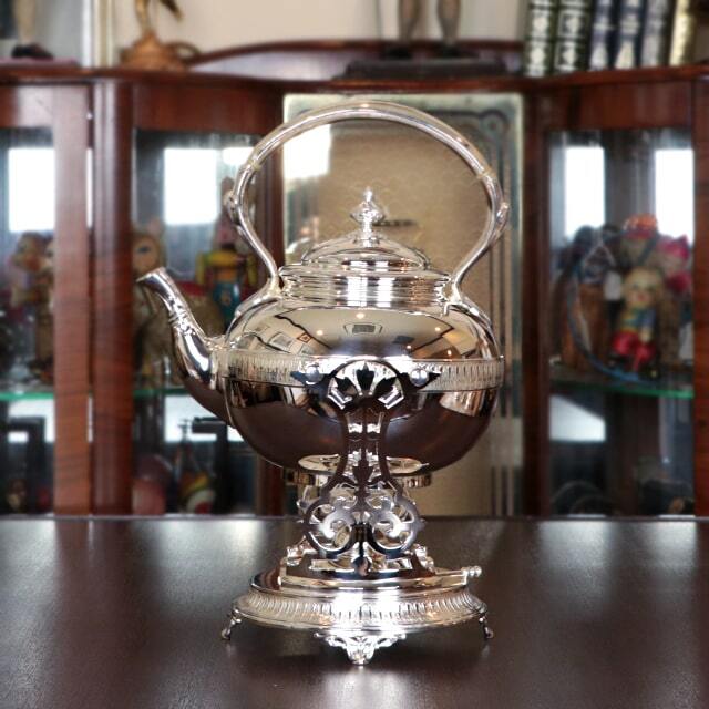 シルバープレート】【中古】Tiffany（ティファニー）6点ティーセット