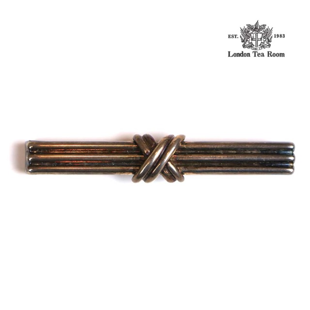 中古】Tiffany（ティファニー）ネクタイピン シグネチャークロス tf