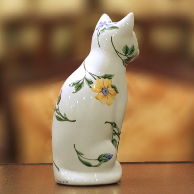 中古】Tiffany（ティファニー）フラワーキャット tf-85