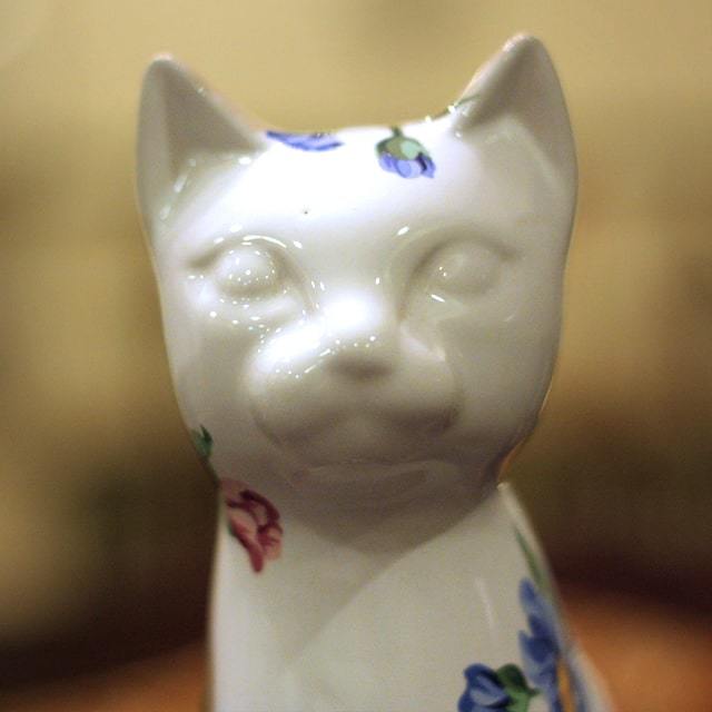 中古】Tiffany（ティファニー）フラワーキャット tf-85