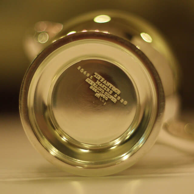 正規品希少美品ティファニーMAKERSアップル小物入れスターリングシルバー製