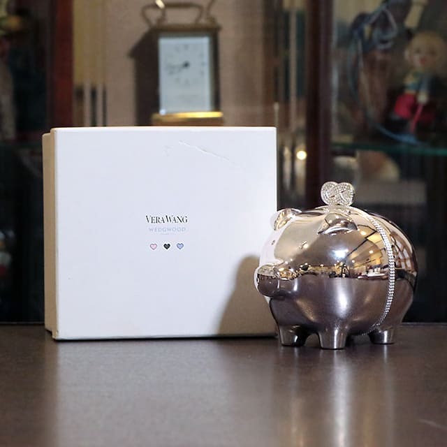 中古】WEDGWOOD(ウェッジウッド) VERA WANG(ヴェラウォン)コラボ 子豚 