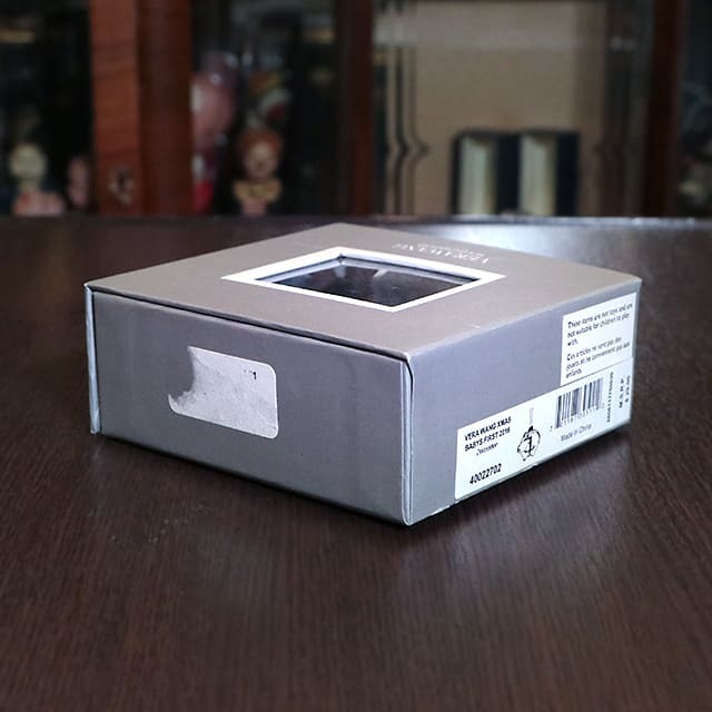 【中古】WEDGWOOD(ウェッジウッド) VERA WANG(ヴェラウォン)コラボ 子豚のオーナメント w-022【アンティーク】【イギリス製】【シルバープレート】