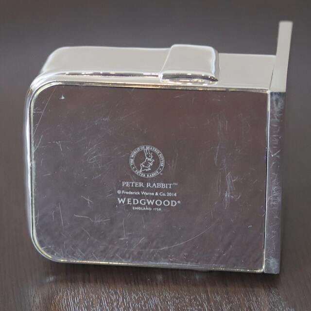 【中古】WEDGWOOD(ウェッジウッド) ピーターラビット オルゴール w-029 箱付き 【アンティーク】【イギリス製】《2025/2/27掲載》