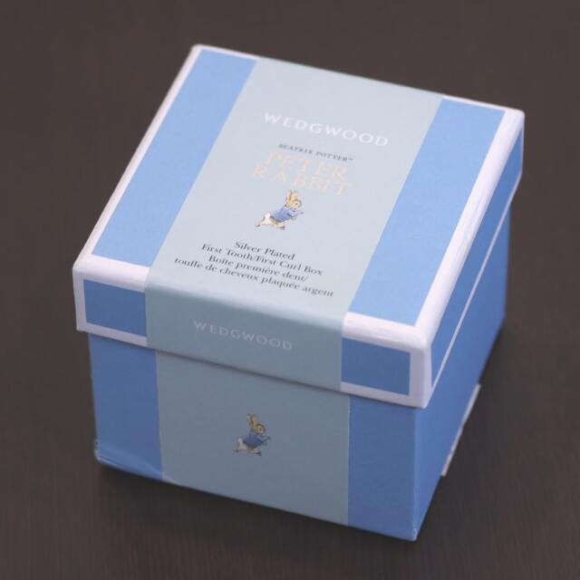 【中古】WEDGWOOD(ウェッジウッド) ピーターラビット トゥースボックス 箱付き w-030 【アンティーク】【イギリス製】《2025/2/27掲載》