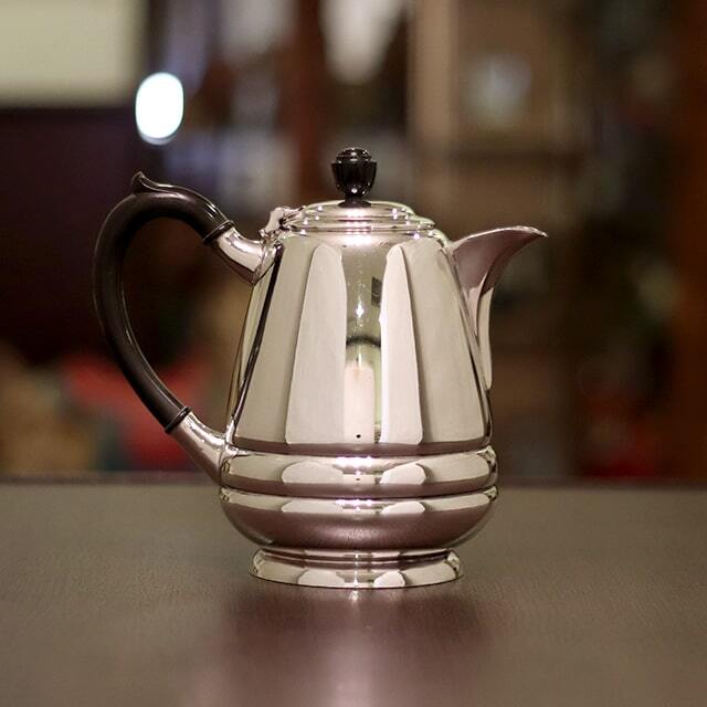 中古】Walker & Hall（ウォーカー＆ホール）家庭用5点ティーセット WH