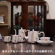 【中古】British Airways(ブリティッシュ・エアウェイズ) 英国航空　ホテル用4点ティーセット ba-307【アンティーク】【イギリス製】【シルバープレート】