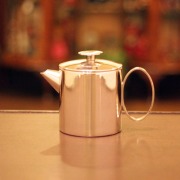 【中古】Christofle(クリストフル) 家庭用ティーポット ch-63【アンティーク】【未使用品】【フランス製】【シルバー】