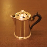 【中古】Christofle(クリストフル) 家庭用コーヒーポット ch-64【アンティーク】【フランス製】【シルバー】