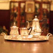 Christofle(クリストフル) 家庭用4点ティーセット ch-72【アンティーク】【中古】【フランス製】【シルバー】