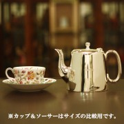 【中古】harrods（ハロッズ）ハロッズショップ用ティーポット HR-730【アンティーク】【イギリス製】【シルバープレート】