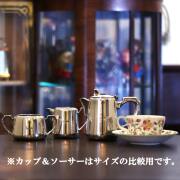 【中古】harrods（ハロッズ）ホテル用3点ティーセット HR-775【アンティーク】【イギリス製】【シルバープレート】
