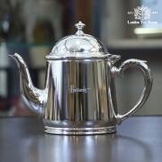 【中古】Harrods（ハロッズ）ホテル用ティーポット HR-790【アンティーク】【イギリス製】【シルバープレート】《2024/10/24掲載》