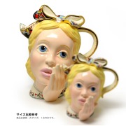 [紅茶専門店]ポール・カデューデザイン　不思議の国のアリス　コレクタブルティーポット（大）入手困難【中古】【送料無料】【英国（イギリス）】アンティーク