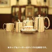 【中古】Mappin&Webb(マッピン&ウェッブ)　ホテル用4点ティーセット MW-180【アンティーク】【イギリス製】【シルバープレート】