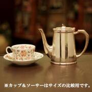 【中古】Mappin&Webb(マッピン&ウェッブ)　業務用ティーポット MW-221【アンティーク】【イギリス製】【シルバープレート】