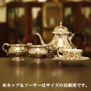 【中古】Mappin&Webb(マッピン&ウェッブ)　家庭用3点ティーセット MW-233【アンティーク】【イギリス製】【シルバープレート】