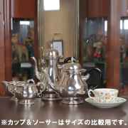 【中古】Mappin&Webb(マッピン&ウェッブ)　家庭用4点ティーセット MW-315【アンティーク】【イギリス製】【シルバープレート】