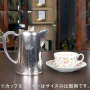 【中古】【アウトレット】Mappin&Webb(マッピン＆ウェッブ)  IND COOPE HOTELSロゴ入りコーヒーポット mw-316【アンティーク】【イギリス製】【シルバープレート】