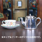 【中古】【アウトレット】Mappin&Webb(マッピン＆ウェッブ)  Great Western Railway Hotelsロゴ入りティーポット mw-317【アンティーク】【イギリス製】【シルバープレート】