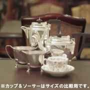 【中古】Mappin&Webb(マッピン&ウェッブ)家庭用4点ティーセット MW-95【アンティーク】【イギリス製】【シルバープレート】