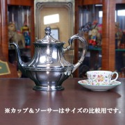 【中古】R.WALLACE(R.ウォレス社) ホテル用コーヒーポット oth-06【アンティーク】【アメリカ製】【シルバープレート】