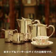 【中古】SHEFFIELD(シェフィールド) ホテル用4点ティーセット sh-863【アンティーク】【イギリス製】【シルバー】