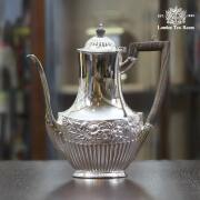 【中古】Tiffany（ティファニー）家庭用コーヒーポット　tf-137【アンティーク】【アメリカ製】【シルバープレート】《2025/4/11掲載》