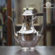 【中古】Tiffany（ティファニー）家庭用コーヒーポット　tf-139【アンティーク】【アメリカ製】【シルバープレート】《2025/4/11掲載》