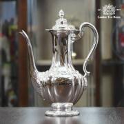 【中古】Tiffany（ティファニー）家庭用コーヒーポット　tf-141【アンティーク】【アメリカ製】【シルバープレート】《2025/4/11掲載》