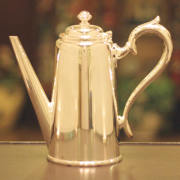 Walker & Hall（ウォーカー＆ホール）業務用コーヒーポット　WH-236【アンティーク】【中古】【イギリス製】【シルバープレート】