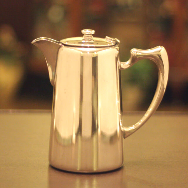【中古】Mappin&Webb(マッピン&ウェッブ)ホテル用コーヒーポット MW-116【アンティーク】【イギリス製】【シルバープレート】